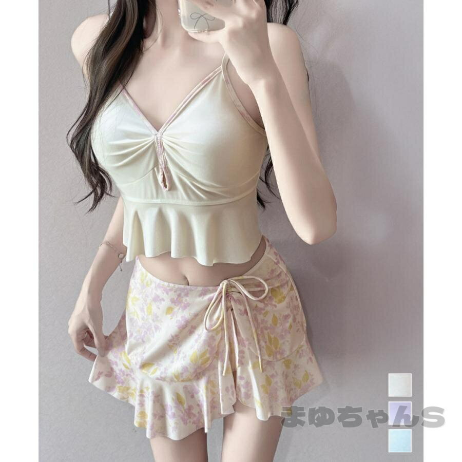 Rakuten - セパレート水着ビキニ3点セットレディース