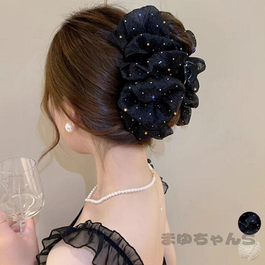 Rakuten - バンスクリップ 大きめ ヘアアクセサリー