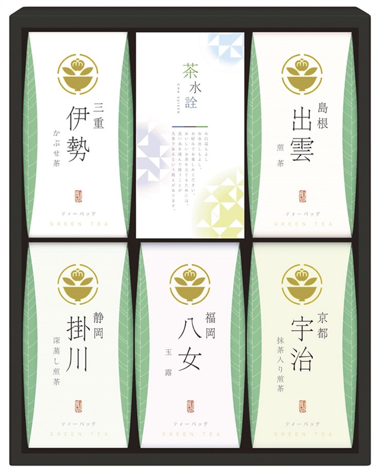 Rakuten - 茶の国めぐり 茶水詮 緑茶ティーバッグセット TBA-25