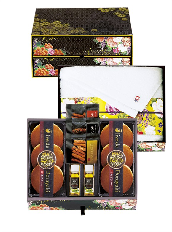 乐天商城 - ミニたんす御進物 「オリーブ de どら焼き」Premium ODKF-EJ54