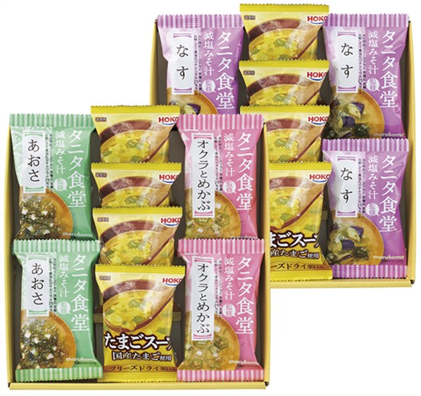 乐天商城 - タニタ食堂監修減塩みそ汁・こだわりスープギフト TH-DJ