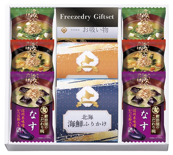 Rakuten - フリーズドライ＆北海ふりかけギフトセット FRD-A25
