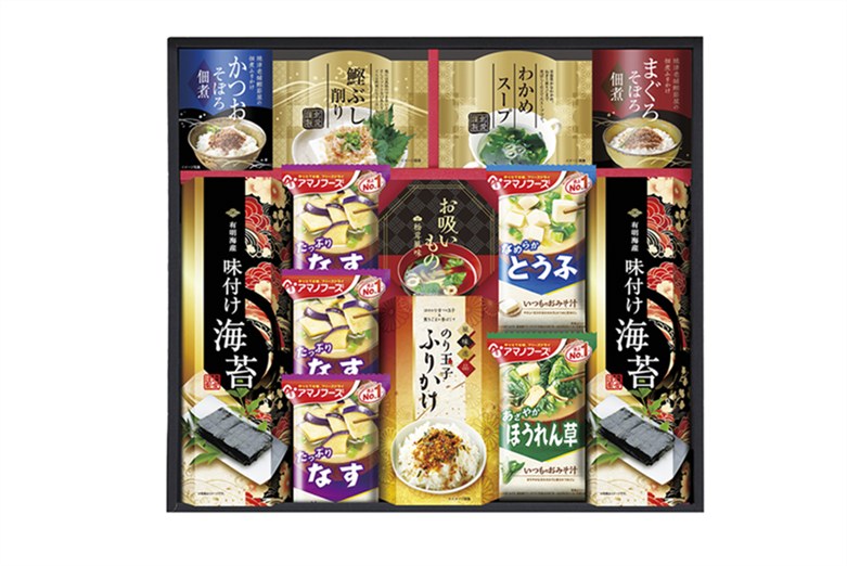 Rakuten - アマノフリーズドライみそ汁＆食卓詰合せ AMS-50