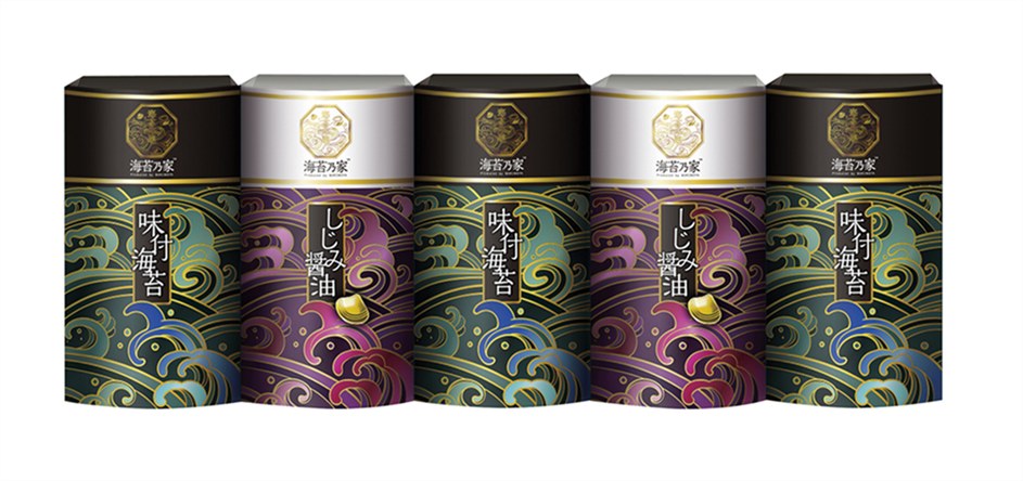 乐天商城 - 海苔乃家 有明味くらべ 海苔詰合せ5本 NNY-BE2