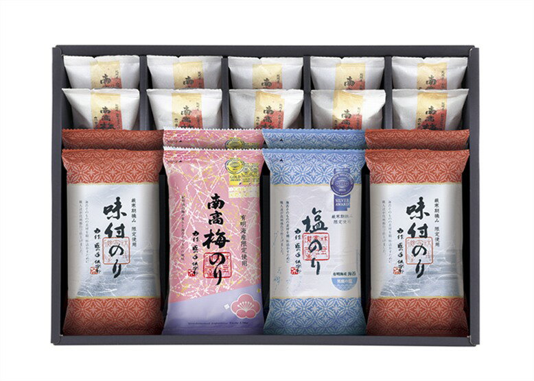 Rakuten - モンドセレクション 金賞銀賞 海苔セット MDS-EJ3