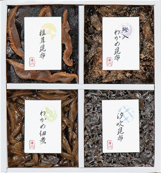 Rakuten - 廣川昆布 御昆布 4品佃煮詰合せ（KB‐15） 200-42