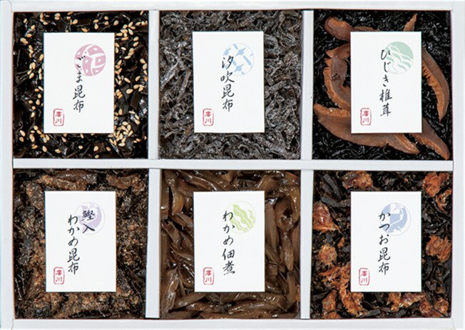 乐天商城 - 廣川昆布 御昆布 6品佃煮詰合せ（KB‐20） 200-43