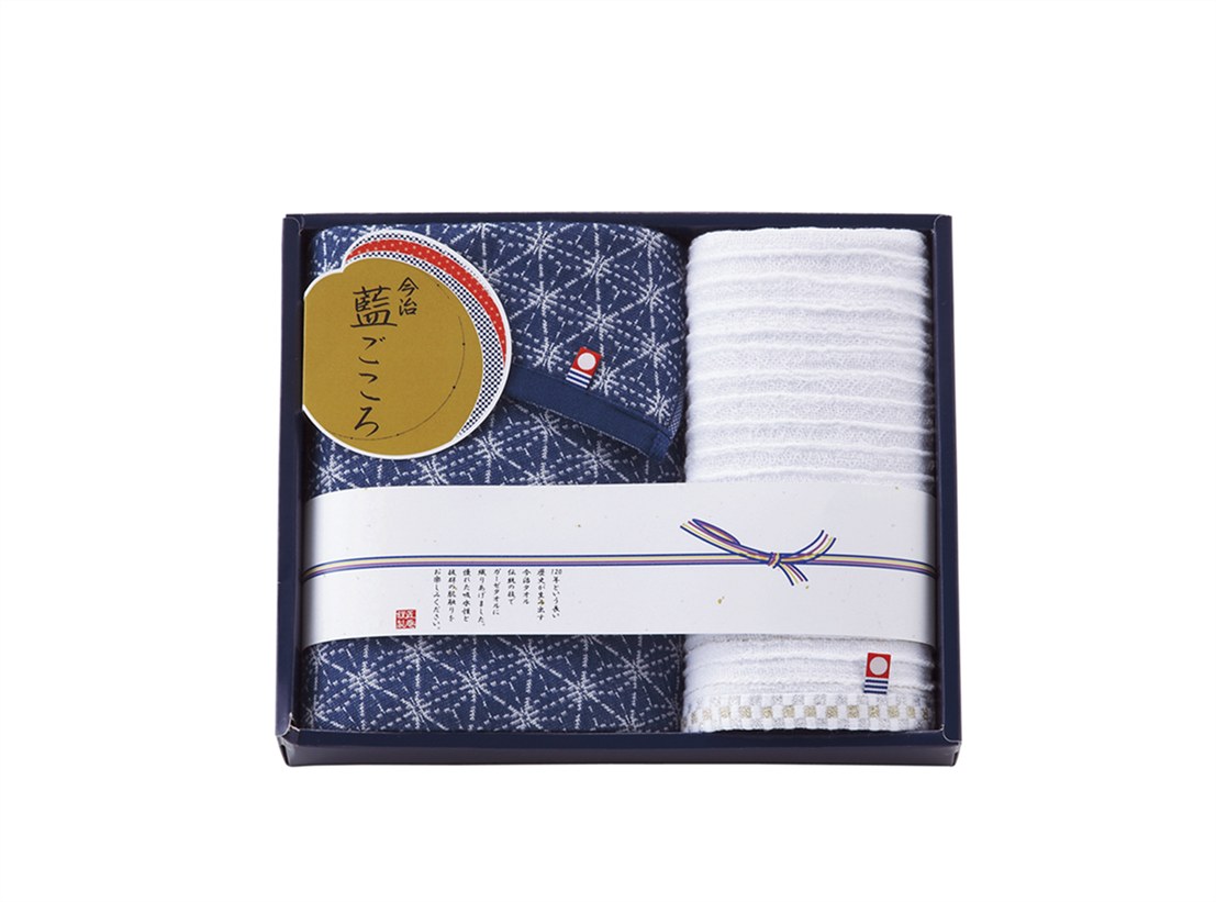 Rakuten - 藍ごころ タオルセット IGB-1920