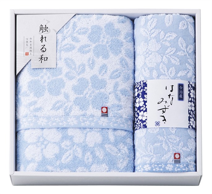 Rakuten - 触れる和 はなみずき タオルセット HN-8840