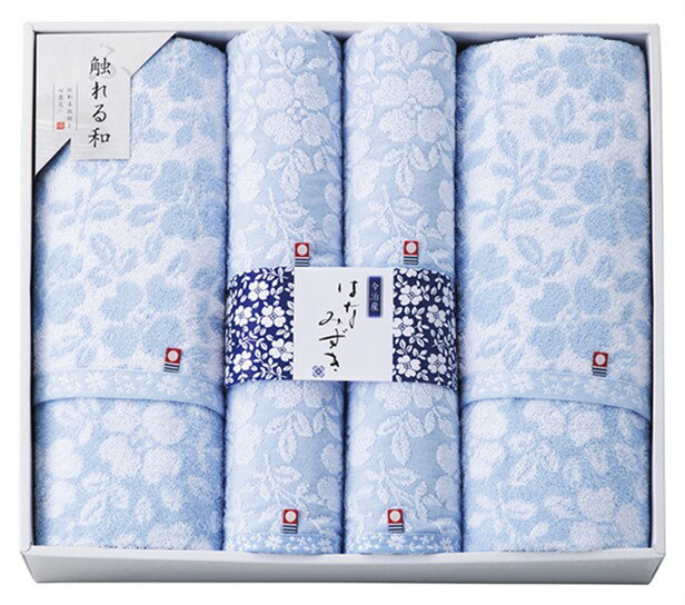 Rakuten - 触れる和 はなみずき タオルセット HN-88100