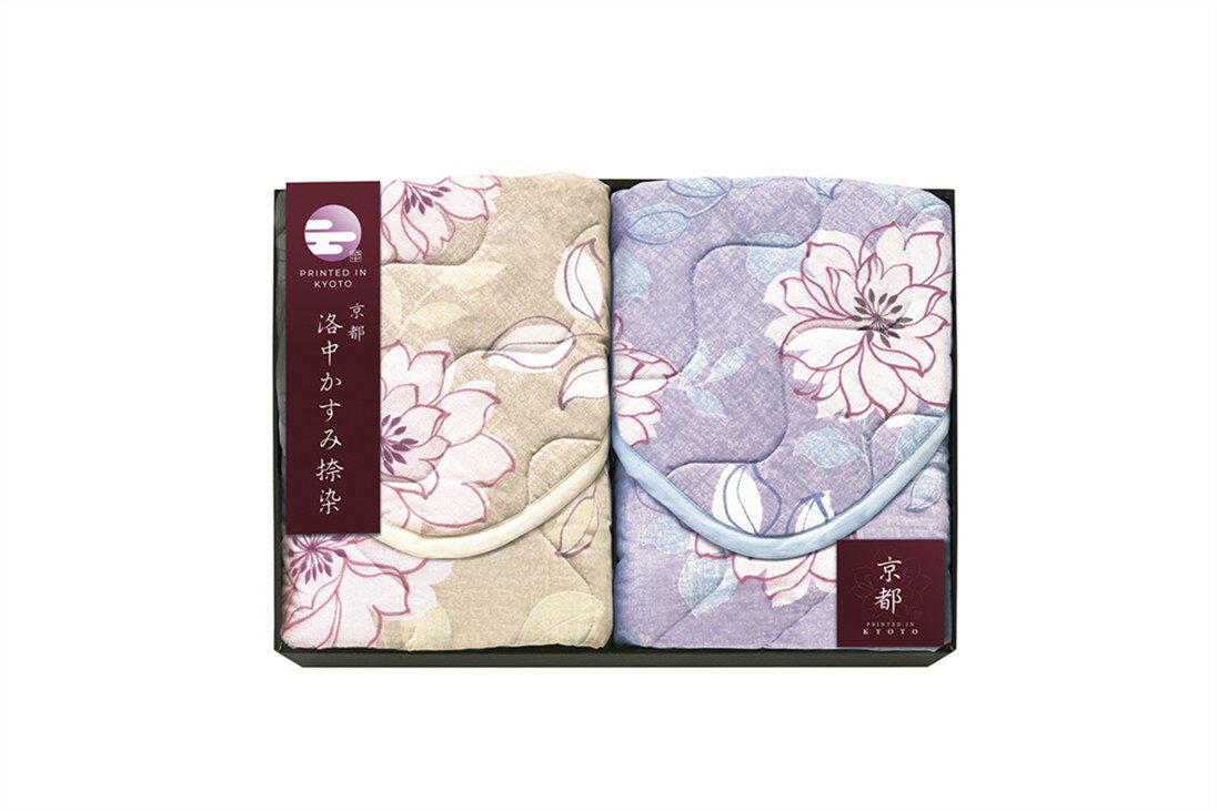 乐天商城 - 京都 洛中かすみ捺染 敷パット2P KSG13200