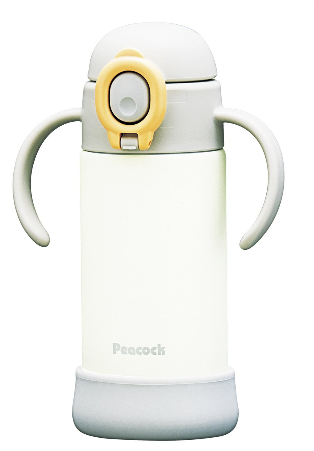 乐天商城 - ピーコック ベビーストローマグ ハンドル付360ml グレー APB-R35H