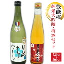 豊能梅 純米吟醸・梅酒セット いとをかし 720ml 土佐の梅酒 500ml 敬老の日 日本酒 送料無料 ギフト プレゼント 誕生日 誕生日プレゼント 贈答用 ...