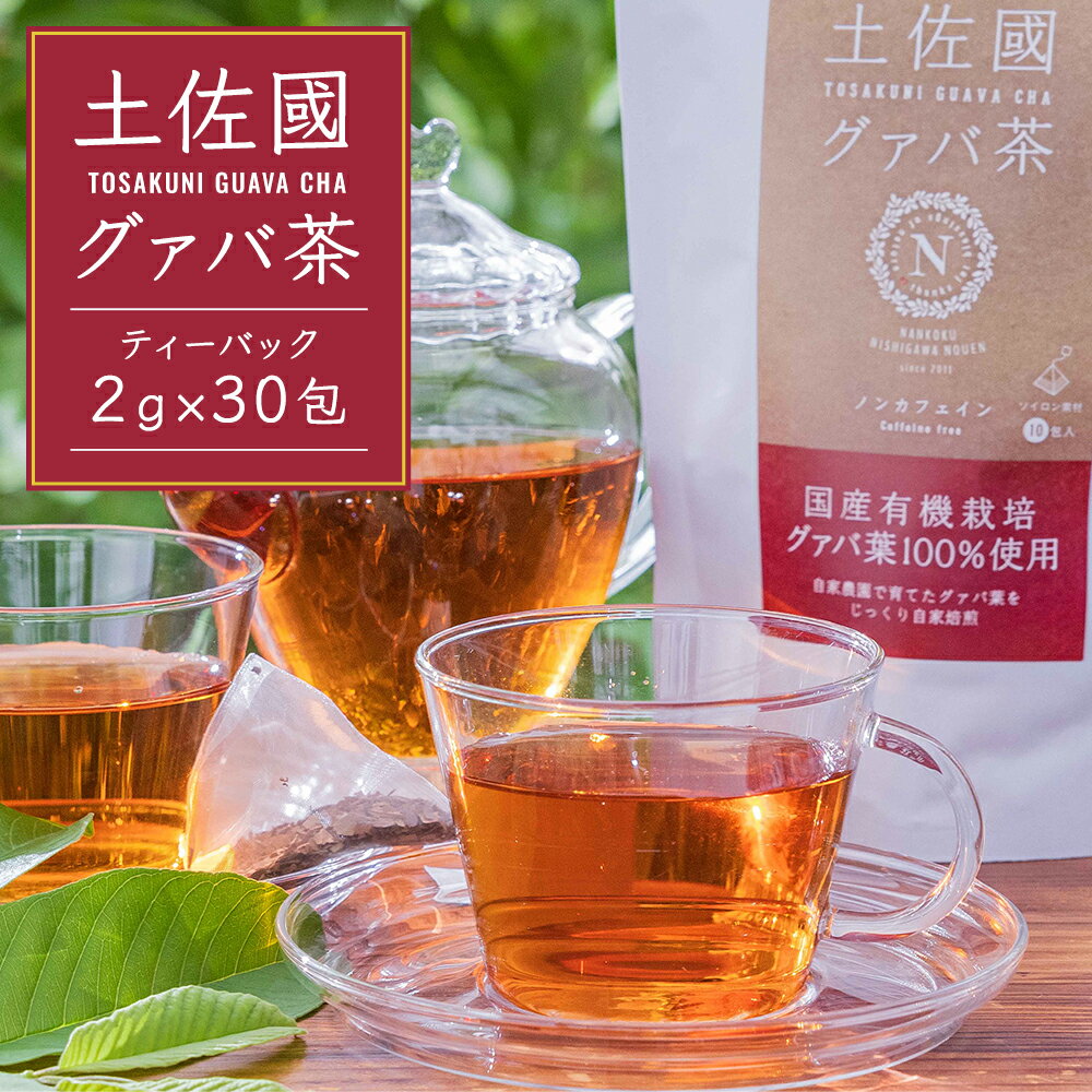 土佐國 グァバ茶 ティーバック 2g×30