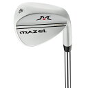 送料無料 MAZEL (マゼル) ゴルフサンドウェッジ メンズ 右利き ロフト角:52度、56度、60度 フレックス : S ワイドソールウェッジ