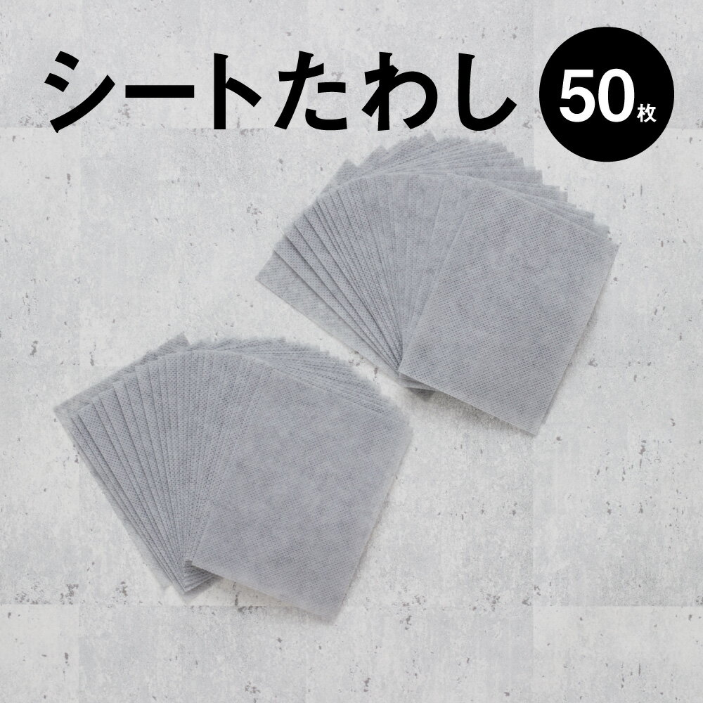 キッチンスポンジ シートたわし 50枚セット【メール便送料無料】使い捨て 万能お掃除シート （キッチン スポンジ 食器 シンク コンロ 風呂 おしゃれ シンプル 台所用 食器洗いスポンジ シート 掃除 グッズ ）