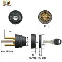 ALPHA FBロック 2190 交換用シリンダー
