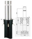 【帝金】バリカー 上下式バランサー内蔵 KS-2160