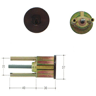 WEST ウエスト 取替用シリンダー WCY-75