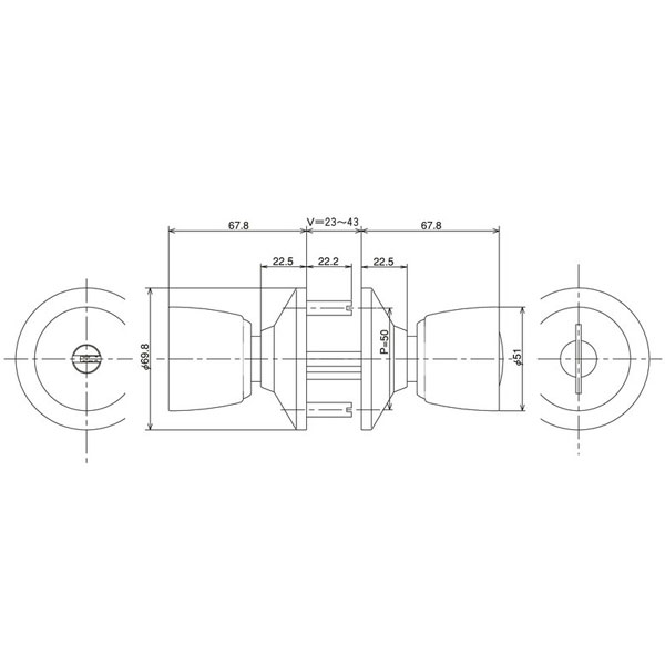 ALPHA 交換用ノブ・33KN-TRW-32...の紹介画像2