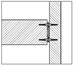 LAMP（ランプ） 落とし込み金具　BF-857（2個1組）