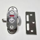 LAMP(ランプ) ステンレス鋼製引戸面付カマ錠 HHC-85 表示器付
