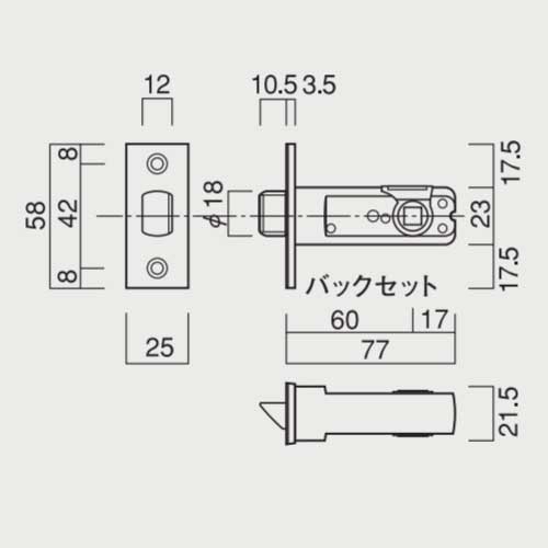 KODAI リビエールB201　丸座/空錠　AB/HG/GT色 3