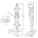 HORI（堀商店）HM210 面付け下げ落し　フェロネリ・シリーズ 2