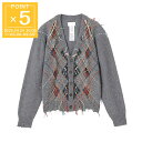 【5/1限定!当選確率1/2!MAX100%POINT BACK!※要エントリー】【アウトレット】メゾンマルジェラ Maison Margiela Vネック カ...