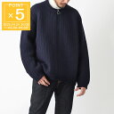 【アウトレット】メゾンマルジェラ Maison Margiela ジップアップ カーディガン ブルー メンズ s67hp0013 s18346 511【返品送料...