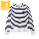 【アウトレット】メゾンキツネ MAISON KITSUNE クルーネックニット マルチカラー メンズ mm00803kt1102 s492 deepnavy o...