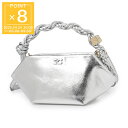 ガニー GANNI ハンドバッグ 2WAY クロスボディバッグ シルバー レディース a6595 018 silver GANNI BOU BAG MINI M...