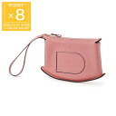 【5/1限定!当選確率1/2!MAX100%POINT BACK!※要エントリー】デルヴォー DELVAUX ハンドバッグ 2WAY クラッチバッグ ピンク レ...