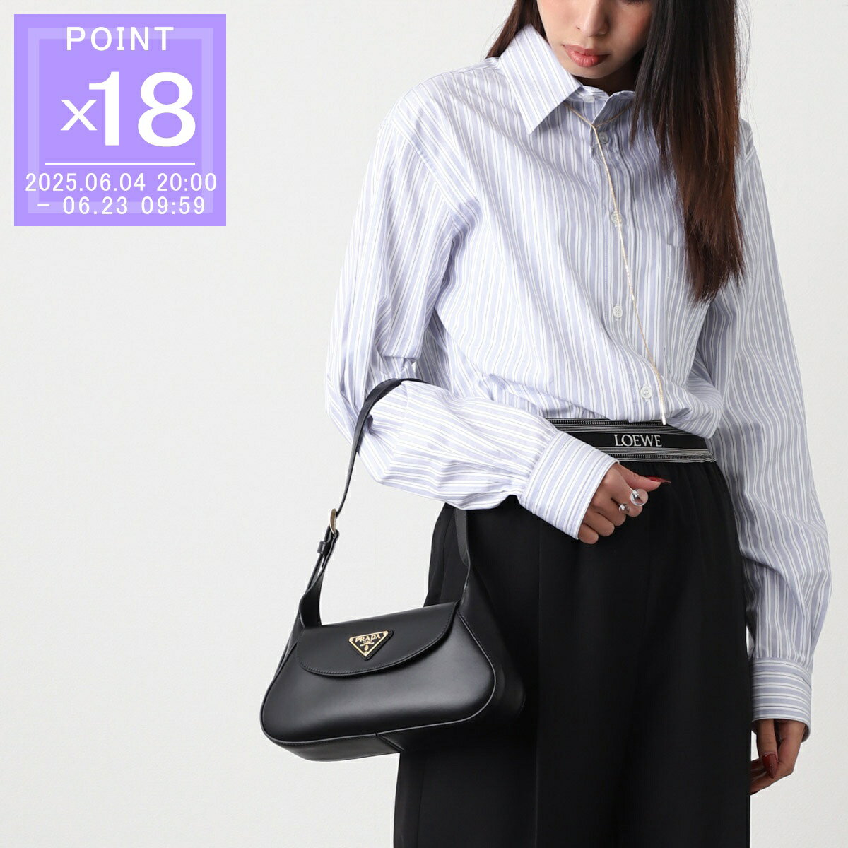 ץ PRADA Хå 2WAY ϥɥХå ֥å ǥ 1bd358 vooo 2aix f0002 PATTI...
