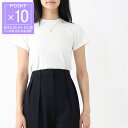 ザ ロウ THE ROW クルーネックTシャツ ホワイト レディース 7727 k603 wht TOMMY TOP【返品送料無料】