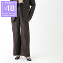 ロエベ LOEWE スラックス トラウザーズ ブラウン レディース s540y04xhd 3110 HIGH WAISTED TROUSERS【返品送料無料】