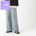 ロエベ LOEWE ボタンフライジーンズ ブルー レディース s540y11x59 8438 BUSTIER HIGH WAISTED JEANS【返品送料無料...