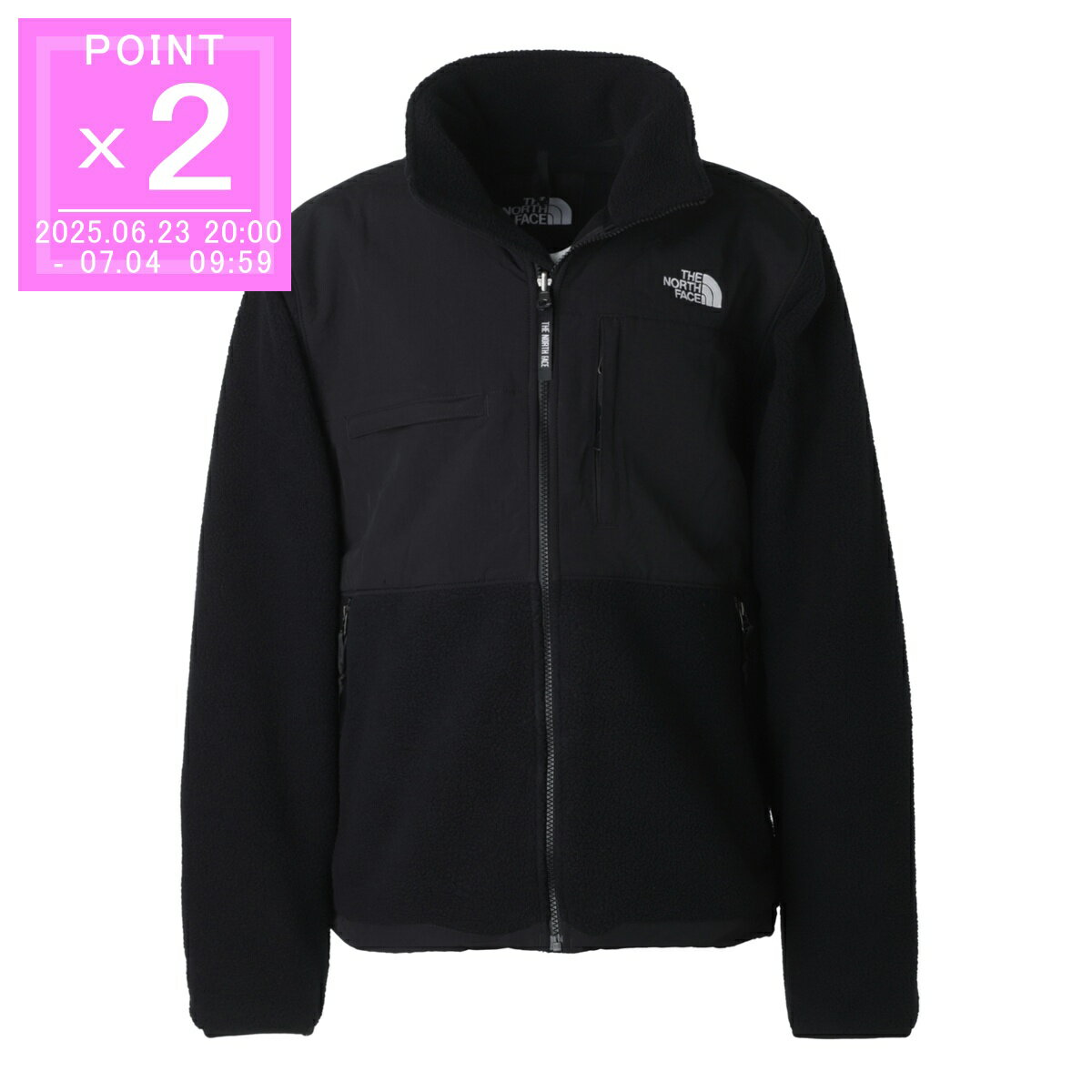 ノースフェイス THE NORTH FACE ジップアップ フリース ブラック メンズ nf0a88