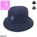 【アウトレット】メゾンキツネ MAISON KITSUNE バケットハット lm06113ww0088 p476 inkblue【返品送料無料】