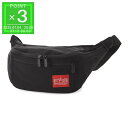 マンハッタンポーテージ Manhattan Portage ボディバッグ ウエストバッグ ブラック メンズ レディース 1101 bk ALLEYCAT【返品送...