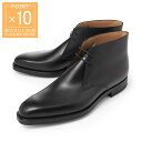 クロケット&ジョーンズ CROCKETT&JONES チャッカブーツ ブラック メンズ 大きいサイズあり tetbury calf 25072a d01d1 b...