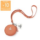ヴィヴィアンウエストウッド Vivienne Westwood フォンケース ストラップ付き ポーチ オレンジ レディース 53020088u s000b f401 orange SAFFIANO PHONE LANYARD【返品送料無料】(4)