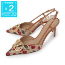 ヴァレンティノガラヴァーニ VALENTINO GARAVANI パンプス ベージュ レディース 大きいサイズあり 6w0s0r01nnx 32h VLOGO SIGNATURE SLINGBACK PUMPS 8MM チェリー【返品送料無料】