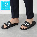 ボーラー BALR. サンダル スライドサンダル ブラック メンズ 大きいサイズあり classic brand slide jetblack CLASSIC ...