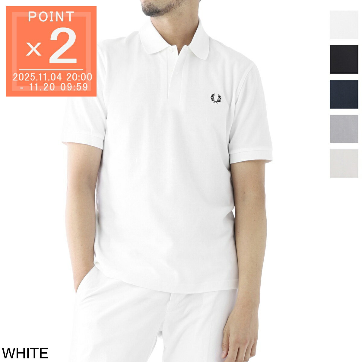 フレッドペリー FRED PERRY ポロシャツ メンズ 大きいサイズあり m3 100 M3【返品送料無料】[2025SS]