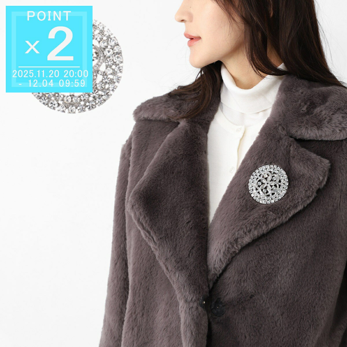 ウィークエンドマックスマーラ WEEKEND Max Mara ブローチ シルバー レディース 2525756174600 006 CIVADA【返品送料無料】...