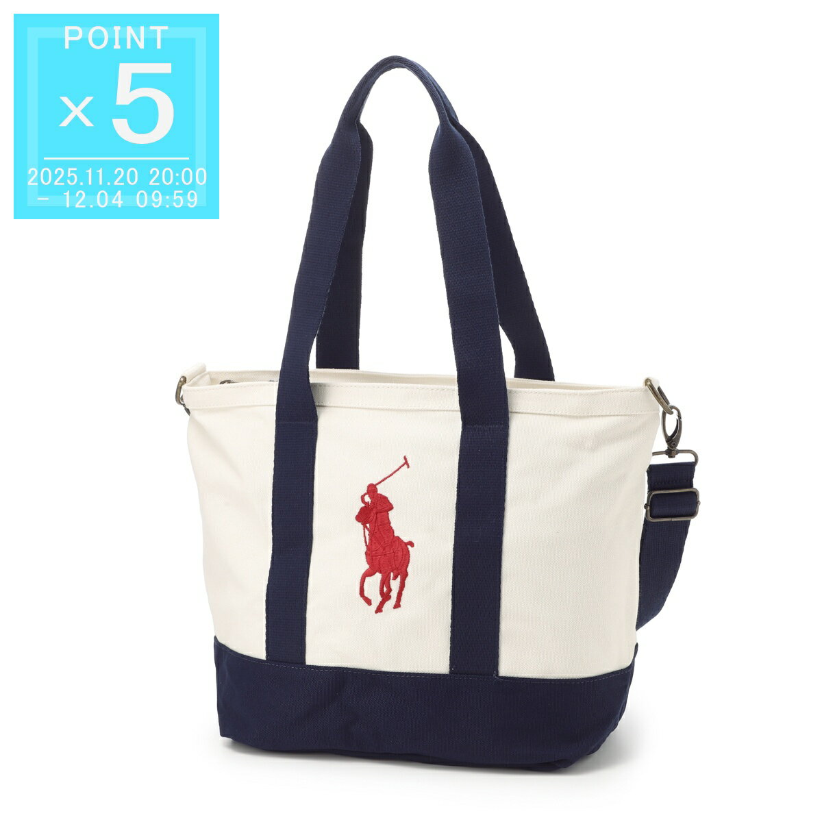ポロラルフローレン POLO RALPH LAUREN トートバッグ 3WAY ショルダーバッグ マルチカラー メンズ レディース 9ar023 bdf RLAN POLO PLAYER TOTE【返品送料無料】