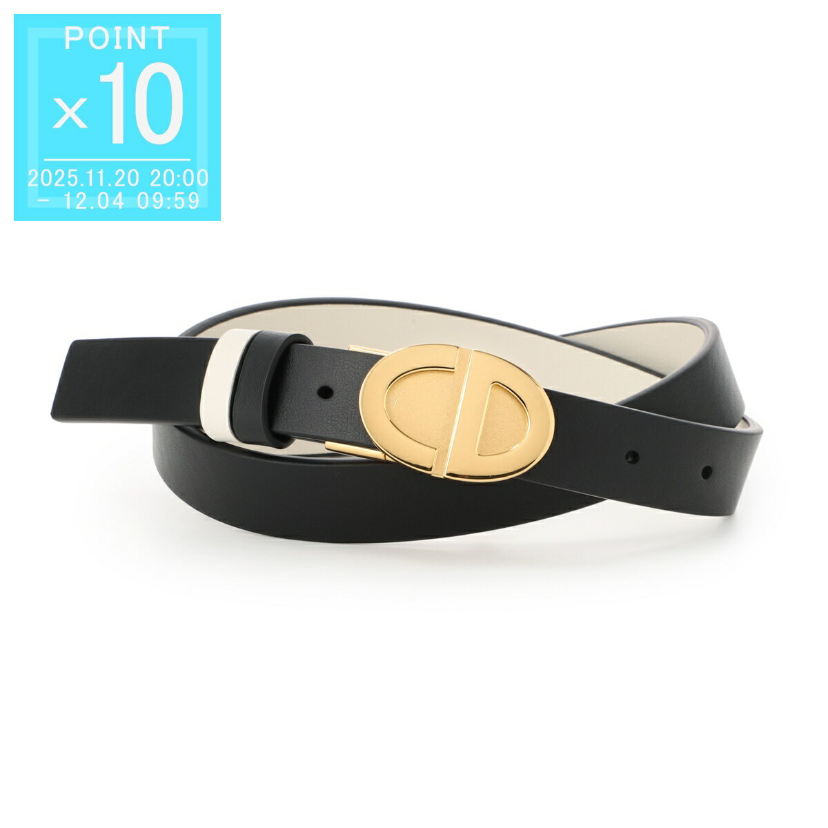 【11/25限定!当選確率1/2!MAX300%POINT BACK!※要エントリー】ディオール DIOR リバーシブルベルト ブラック レディース b0497uwga 911 30 MONTAIGNE【返品送料無料】