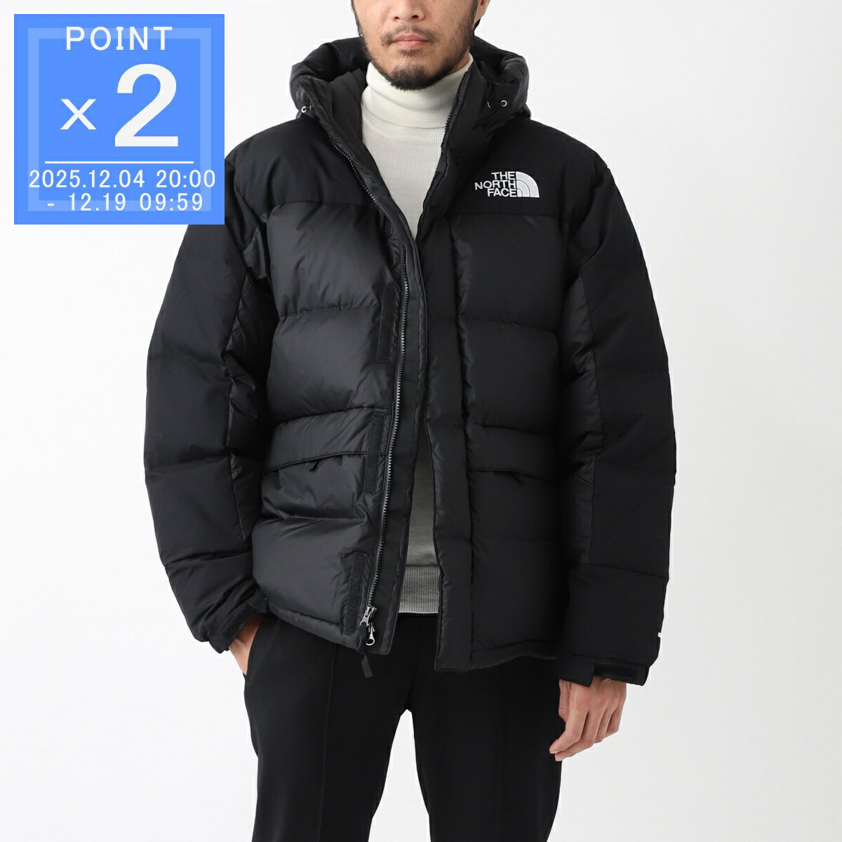楽天モダンブルー楽天市場店ノースフェイス THE NORTH FACE ダウンジャケット ブラック メンズ nf0a4qyx jk3 HIMALAYAN DOWN PARKA【返品送料無料】