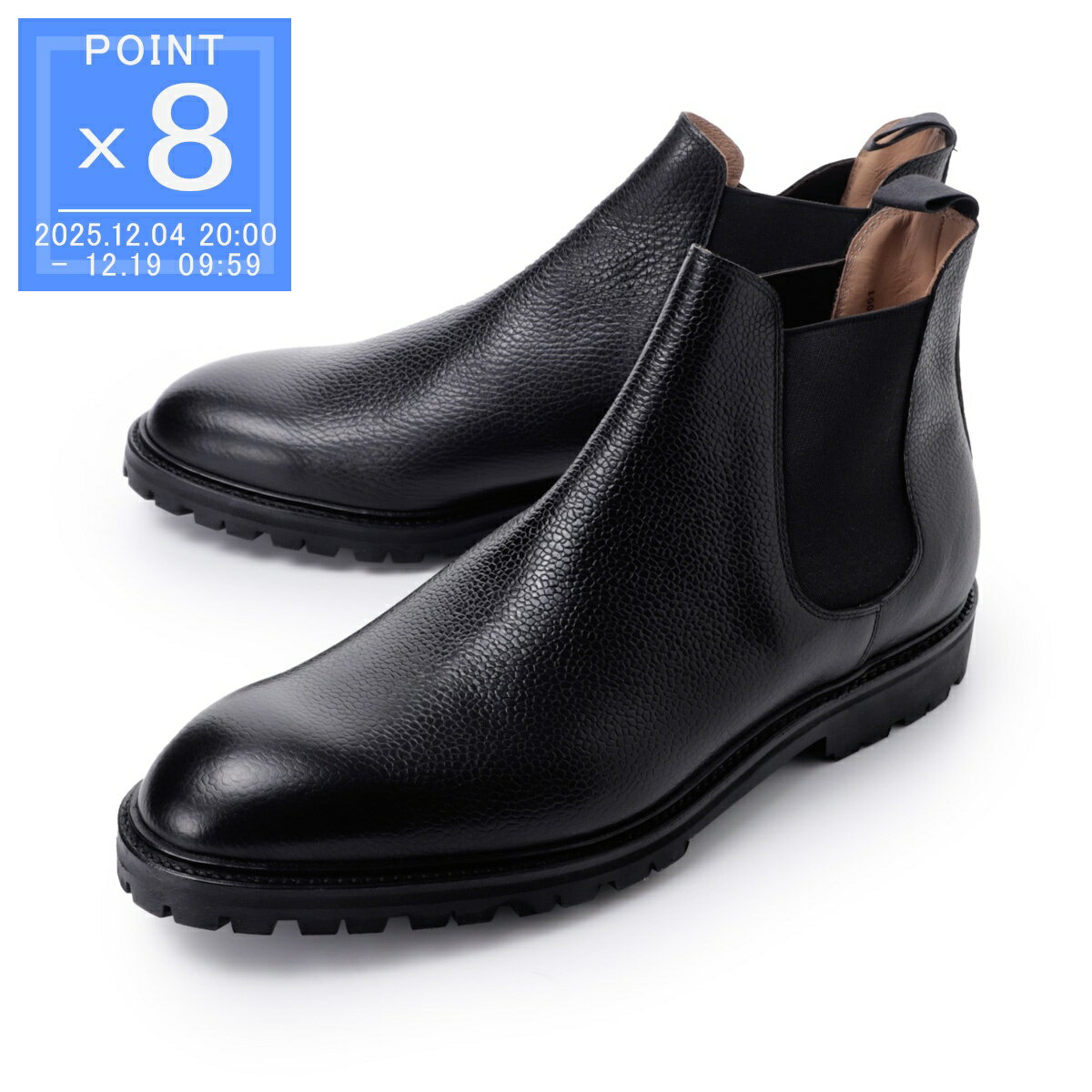 クロケット&ジョーンズ CROCKETT&JONES サイドゴアブーツ チェルシーブーツ ブラック メンズ 大きいサイズあり chelsea11 scotchgrain 26449a g01u2 black CHELSEA 11 E ラスト 335【返品送料無料】[2025AW]